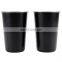 Best selling Matte Black Color Stainless Steel Pint Beer Glass