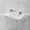 taizhou factory Adhesive  bathroom storage organizer wall mounted bathroom storage shelf creative kitchen storage rack