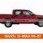 2004-2007  ISUZU D-MAX Whole side panel/door frame car body parts for sale