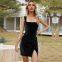 Solid Color Fashion Sexy Women Dress