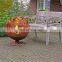 factory direct sales Round Large fire pit with decoration