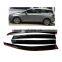 Car Door Sun Vent Visor Smoke Weather Shield Side Rain Guard Car Deflector Window Visor For JEEP