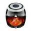 2022  digital air fryer without oil air fryers / best seller  5.8 qt air fryer / big air fryer