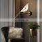 Unique Indoor Outdoor Light Imitation Home Kitchen Bedside Simplicity Magpie Wall Lamp