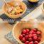 Kitchen Acacia Wood Salad Bowl Set With Servers Spoon Set