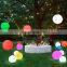 floating pool Large ball led beach ball waterproof 16 color changing outdoor christmas led lighting plastic led ball