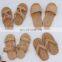 Hot Sale Summer Kids Sandals straw slippers water hyacinth Girls' Shoes Vietnam Manufacturer