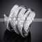 Exclusive New Unique Design Cubic Zircon Wedding Party Contrast Jewelry Ring