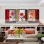 modern decor flower acrylic canvas framed oil painting