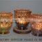 online diamond glass holder printed glass candle yufeng glass crafts home deco                        
                                                Quality Choice