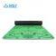 Eco-Friendly Anti Slip Alignment Natural Rubber Custom PU Leather Yoga Mat