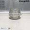 210ml Glass Jar Embossed Diamond Honey Jar Glass Lids