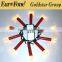 2016 magic for sale decorative customized plastic Christmas led candles