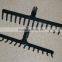 tangshan produce steel rakes head with handle