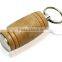 Personalied wooden barrel usb pendrive with logo