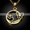 Charm Necklace 5.20g / gold plated necklace / Necklace Jewelry