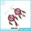 Yiwu Wholesale India Handmade Fashion Small Multicolored Dream Catcher Gold Jewelry Earrings In Zinc Alloy Jewelry