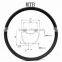 SMTB05-27.5 synergy bike 33mm*30mm all mountain eccentric carbon mtb rim 27.5er carbon fiber mountain bike rim 650b mtb rim