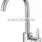 Modern high spout brass sinks and kitchen faucets