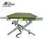 detachable olive green military camping bed