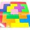 Customized Tetris Maze Game Wooden Educational Toy Tetris Traditional Classical Wooden Toys