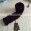 Beautiful Purple Color Warm Luxury Rex Rabbit Fur Scarves