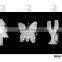 Modern LED Crystal tree Wall Lamp Bathroom Lighting Stainless steel