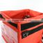 Red color Portable Shoulder Lunch PVC Bag Insulated Cooler Ice Bag Hand