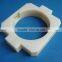 Engineering plastic cnc milling machining custom pa66 square hole bushing
