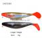 CHGTCS01 freshwater and saltwater swimbait shad lure paddle tail soft fishing lure for bass