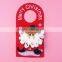 SD206 Merry christmas/Lovely christmas snowman , santa claus,reindeer door hanging/christmas decoration hanging door