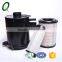 Black steel hosing dry-type air filter assembly for JAC trucks