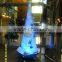 outdoor Christmas tree with light decoration