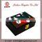Jinhua Supplier Handmade Wooden Jewelery Box with Oriental Design Tray Lock Mirror