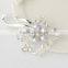 Fashion Rhinestone Crystal Wedding Flower Brooch Pin/