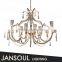 energy saving light source fancy pendant light european style wrought iron chandelier wedding decoration crystal chandelier