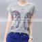 Wholesale Size S M L XL XXL XXXL T Shirt Cotton 180 Grams Fashion Girl Sexy T Shirt Guangzhou