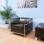 LC2 Petit Comfort single sofa chair, round sofa chair, leather sofa chair SF-504