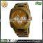 Handiness chronograph dial design wholesale wood watch high quality low moq