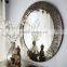 Amber 60 cm round Mosaic Glass Bathroom Wall Mirror