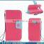 Fashion Korean Style Magnetic Flip Leather Case Stand Wallet Holster For Samsung Galaxy S6 G9200