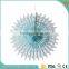 Unique Design Blue Decoration Paper Fan Wedding