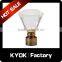 KYOK 2016 faceted ball clear crystal glass curtain finials,fashion best quality curtain finials,home decoration accessories