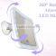 makeup mirror LED lighted suction bathroom mirror powerme