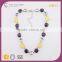 N74314K01 STYLE PLUS long elegant necklace bohemian necklace plastic beads necklace jewelry set