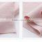 Qmilch sanding brushed fabric dress light pink polyester spandex milk fiber anti slip fabric