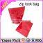 YASON zip plastic waterproof bag with zip polyethylene bag food grade zip packing bag