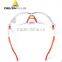 Deltaplus clear polycarbonate single lens adjustable & tilting nylon arms safety glasses