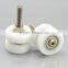 6000zz white double wheels for shower enclosure