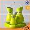 glass spice jar set